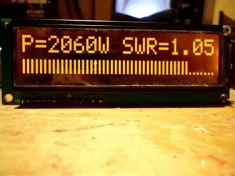 Check spelling or type a new query. BIG LCD Display Power/SWR Meter/Bargraph für 2 kW LD-Mos ...