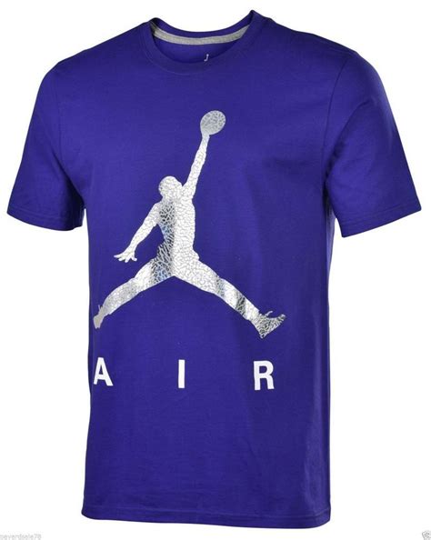 Very Rare Mens Size Xl Nike Air Jordan T Shirt Metallic Elephant