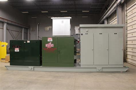 Four Each Skid Mounted Portable Substations With The Following Major
