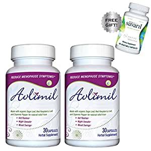 Amazon.com: Avlimil Menopause Supplement Hormonal Balance Pills | Mood ...