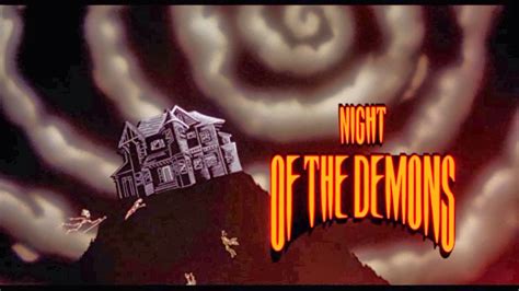 HORROR With Dr AC NIGHT OF THE DEMONS Blu Ray Review