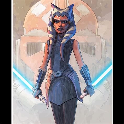 Ahsoka Tano By Brent Woodside Star Wars Pictures Star Wars