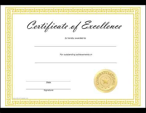 Blank Printable Ged Certificate Customize And Print