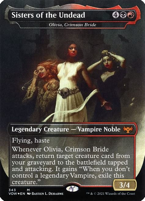 Olivia Crimson Bride · Innistrad Crimson Vow Vow 343 · Scryfall
