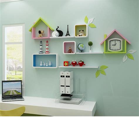 Kids Room House Decoration Floating Handing Shelves Set In 2020