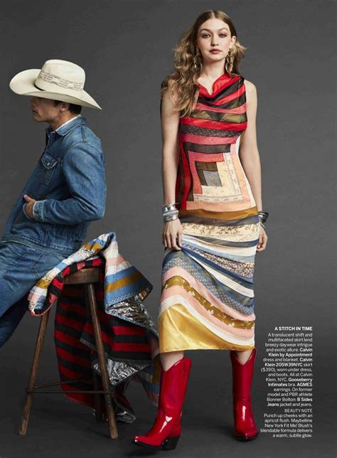 Gigi Hadid Vogue Us October 2018 • Celebmafia