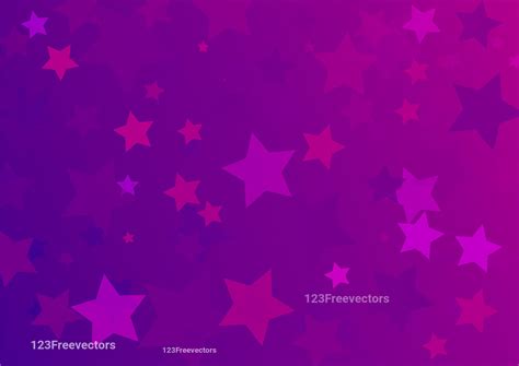 Pink And Purple Star Background Vector Art