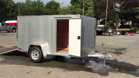 Neo 5x10 Aluminum Enclosed Cargo Trailer Navf 2990 Gvw 717 220 4220