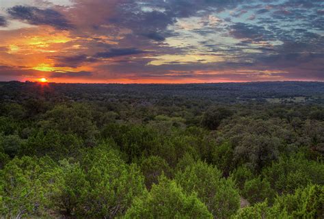 Texas Hill Country Sunset Photograph By Paul Huchton Fine Art America