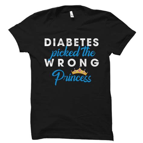 Funny Diabetes Shirt Diabetes Awareness T Funny Diabetes Etsy