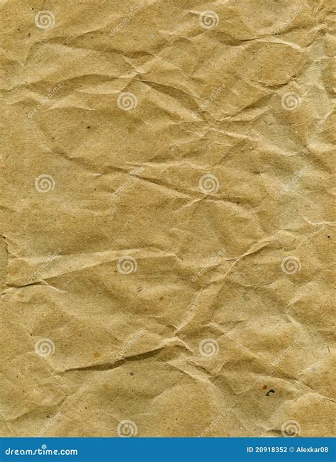 Crumpled Paper Stock Photo Image Of Crumpled Square 20918352