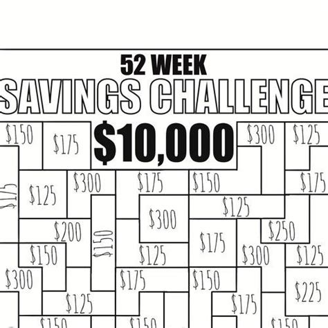 Save 1000 In 30 Days Money Savings Challenge Printable Etsy Canada
