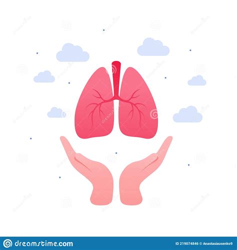 Respiratory System Disease Treatment And Organ Transplantation Concept