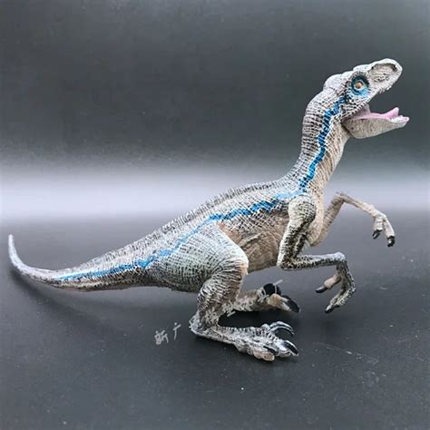 New Hot 22cmx5cmx9cm Blue Velociraptor Jurassic World Fallen Kingdom Jurassic Park 5 Action