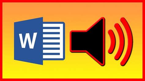 How To Add Text To Speech Option To Word Voice Tutorial Words