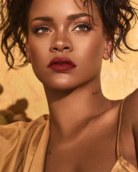 Rihannas Face Is Top Tier Lipstick Alley