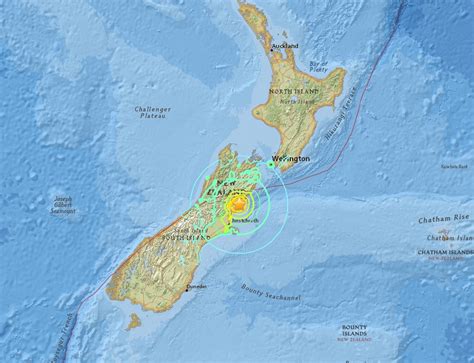 Earthquake Hits New Zealand Near Christchurch With Magnitude Of 74