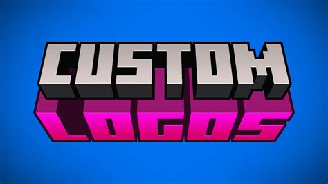 How To Make A Custom Minecraft Logo Photoshop Tutorial Youtube
