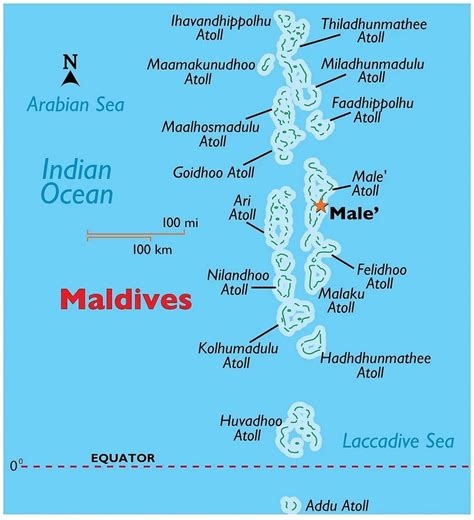 Discovering The Maldives On World Map A Comprehensive Guide