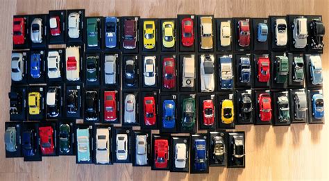 65 Model Cars From The Del Prado Ultimate Car Collection From The 1990s