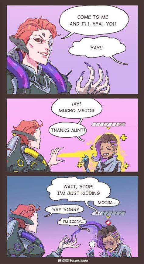 Overwatch Moira And Sombra Comic Overwatch Pinterest Sombras