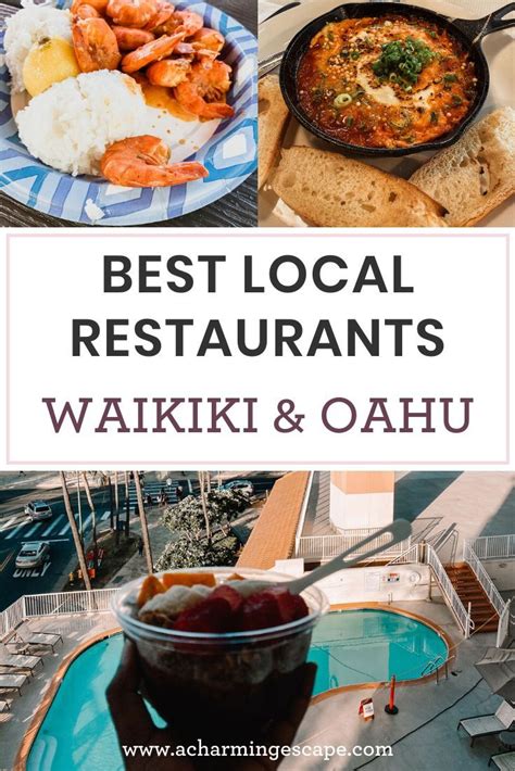 Best Local Food in Waikiki & Oahu | Foodie travel, Travel food