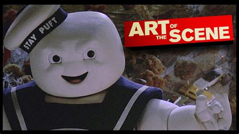 Ghostbusters Stay Puft Marshmallow Man Art Of The Scene Youtube