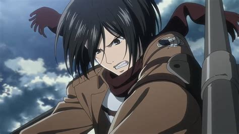 Attack On Titans Mikasa Voted Best Anime Character To Wear A Scarf