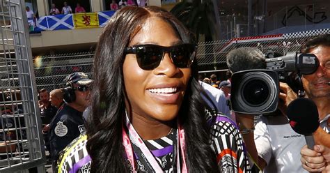 Serena williams cuts a stylish figure in a bodysuit and plaid pencil skirt as she plays the ultimate sports fan at the monaco grand prix turn on. Serena Williams - 75ème Grand Prix F1 (Formule 1) de ...
