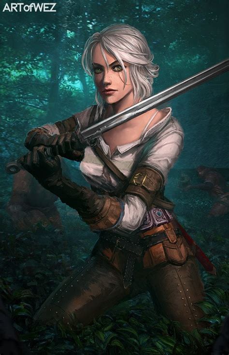 Fan Art Of Ciri From The Witcher 3 By Derek Weselake [x Post R Imaginarywitcher] R Witcher