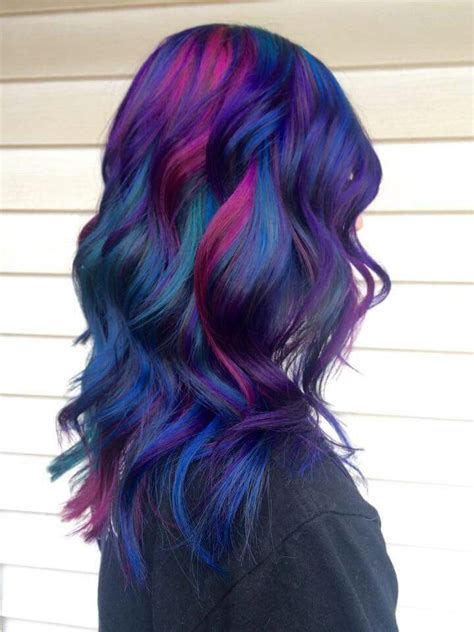 Cool Multicolored Hair By Danazhaircuts ☻scene