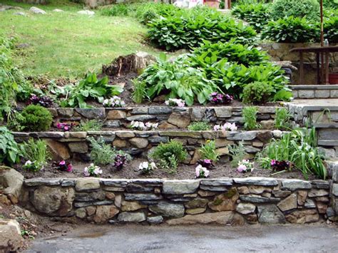 Garden Stone Wall Ideas Chun Lusk