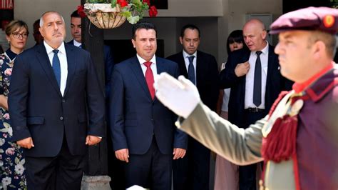 North macedonia became the 38th member state of the council of europe on 9 november 1995. Bulgaria, North Macedonia Fail to Move History Dispute ...