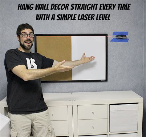 How i keep my picture frames straight so i don't have to constantly adjust them. Hang Wall Decor Straight Every Time with a Simple Laser ...