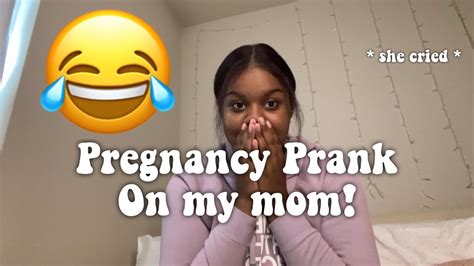 Im Pregnant Pranking My Mom Youtube