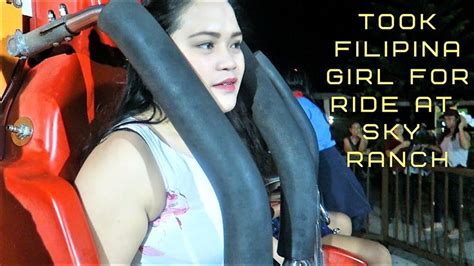 Taking Beautiful Filipina Girl To Sky Ranch Tagaytay Philippines Philippines Travel