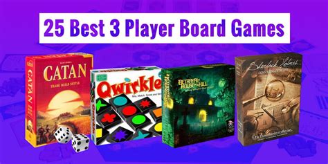 The 25 Best 3 Player Board Games Dicey Goblin