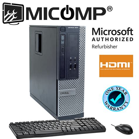 Micomp Dell Optiplex Pc 3010 Small Form Factor I5 3470 Quad Core 3