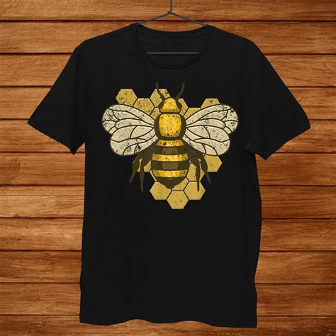 Retro Beekeeper Beekeeping Bumblebee Vintage Save The Bees Shirt TeeUni