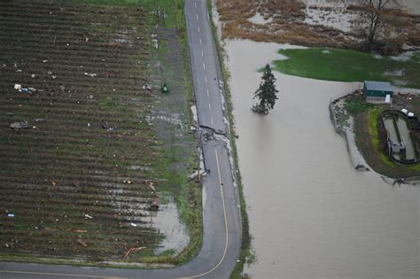 New Aerials Capture Heavy Infrastructure Damage In Bc S Flooded Fraser Valley Photos Urbanized