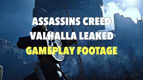 Assassins Creed Valhalla Leaked Footage Full Mins Youtube
