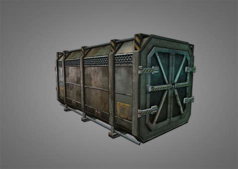 Defiance Shipping Crate Nate Sartain Shipping Crates Sci Fi