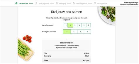 Hellofresh Maaltijdbox Vergelijken En Bestellen Met €75 Korting