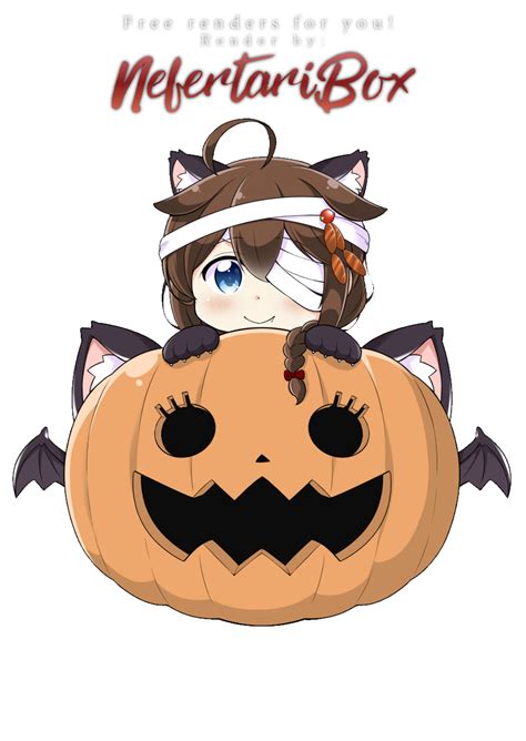 Kawaii Halloween Anime Render By Nefertaribox On Deviantart