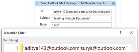 How To Send Mail To Multiple Recipients In Uipath Rpa Learners