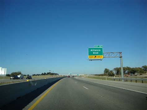 Dsc02859 Interstate 35w North At Exit 67 Alliance Blvd Eric Stuve