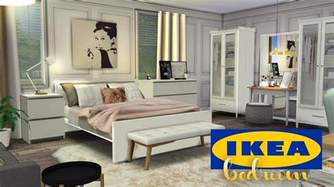 Ikea Bedroom Cc The Sims 4 Speed Room Build Ikea