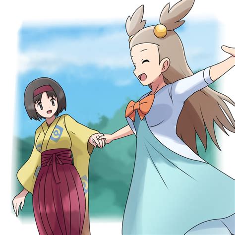 Erika And Jasmine Pokemon And More Drawn By Saon Danbooru