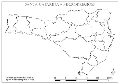Mapas De Santa Catarina Nerd Professor