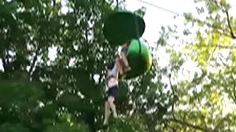 Crowd Catches Girl Falling From Amusement Park Ride On Air Videos Fox News